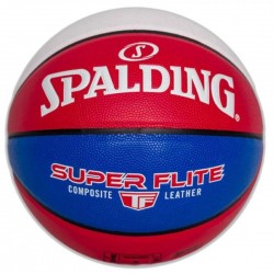 М"яч баскетбольний Spalding Super Flite, розмір 7, червоний-синій-білий, код: 689344406022