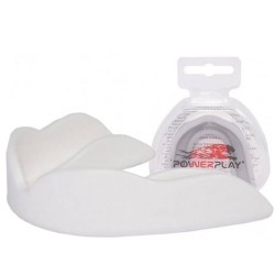 Капа боксерська PowerPlay доросла (вік 11+) біла, код: PP_3309_SR_White