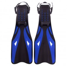 Ласти з відкритою п"ятою Record S-M (38-41), чорний-синій, код: PL-8398_SMBL Ласти з відкритою п"ятою Record S-M (38-41), чорний-синій, код: PL-8398_SMBL