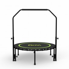 Фітнес-батут для тренувань з ручкою WCG Rebound 1500x1500 мм, чорний, код: W-1001-IF Фітнес-батут для тренувань з ручкою WCG Rebound 1500x1500 мм, чорний, код: W-1001-IF