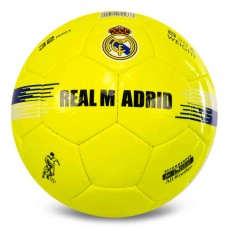 М"яч футбольний Ballonstar Real Madrid Crystal №5 PU, жовтий, код: FB-7957