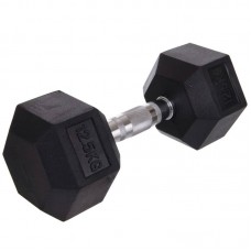 Гантель цільна шестигранна BioGym 1х12,5кг, код: SC-8013-12_5-S52 Гантель цільна шестигранна BioGym 1х12,5кг, код: SC-8013-12_5-S52