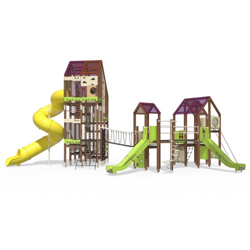 Ігровий комплекс InterAtletika Big City-5, код: TE935-SM