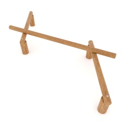 Колода дерев"яна Miros, код: WP606