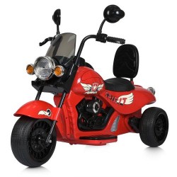 Дитячий електромотоцикл Bambi Harley-Davidson M 5739EL-3 червоний, код: 6903317638543