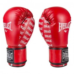 Рукавички боксерські Everlast 12oz, червоний, код: EV2218/12R-WS