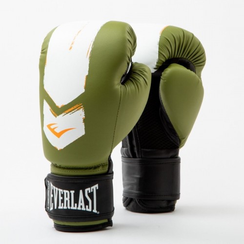 Боксерські рукавиці Everlast Prospect 2 Boxing Glove 6 унцій, зелений-білий, код: 009283619374 Боксерські рукавиці Everlast Prospect 2 Boxing Glove 6 унцій, зелений-білий, код: 009283619374