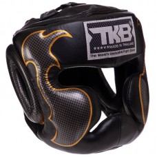 Шолом боксерський з повним захистом шкіряна Top King Empower S чорний-срібний, код: TKHGEM-01_SBKS-S52 Шолом боксерський з повним захистом шкіряна Top King Empower S чорний-срібний, код: TKHGEM-01_SBKS-S52