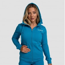 Толстовка жіноча на блискавці GymBeam Clothing Limitless XXL, аквамарин, код: 8586024626164