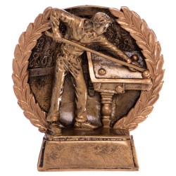Статуетка нагородна спортивна PlayGame більярдист, код: C-3195-C-S52