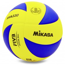 М"яч волейбольний Mikasa №5 PU клеєний, код: MVA-330-S52