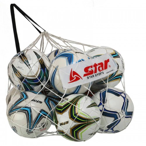 Сітка для м'ячів Star на 10 м'ячів, білий, код: ST920-S52 Сітка для м'ячів Star на 10 м'ячів, білий, код: ST920-S52