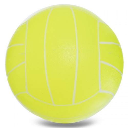 М"яч волейтбольний SP-Sport гумовий 22см, лимонний, код: BA-3006_Y-S52
