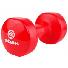 Гантель вінілова Stein 1х8 кг червона, код: LKDB-504A-8