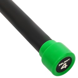 Бодібар Zelart Body Bar 4 кг, чорний-зелений, код: FI-4776-4