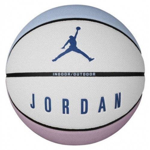 М"яч баскетбольний Nike Jordan Ultimate 2.0 8P Deflated №7, синій-білий, код: 887791423436