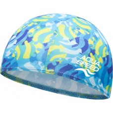 Шапка для плавання дитяча Aqua Speed Baby Cap Print 61717 блакитний-жовтий, код: 5905718617173