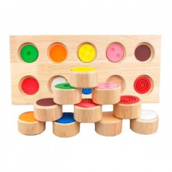 Тактильний та зоровий сортер Монтессорі Tia-Sport, код: sm-1336 Тактильний та зоровий сортер Монтессорі Tia-Sport, код: sm-1336