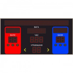 Табло для самбо LedPlay (2020х1020), код: SB1505