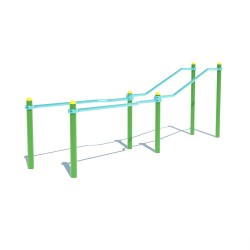 Бруси для віджимання Miros подвійні, код: W506