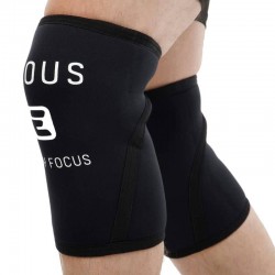 Наколінники для присідань зі штангою Ezous Squat Kneecap XL, 2 шт, чорний, код: A-02_XL