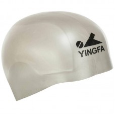 Шапочка для плавання силіконова для дорослих Yingfa Speed S, срібний, код: C0073_SGR
