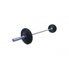 Штанга прогумована RN-Sport з олімпійським грифом 50 кг, код: RN_OB050 Штанга прогумована RN-Sport з олімпійським грифом 50 кг, код: RN_OB050