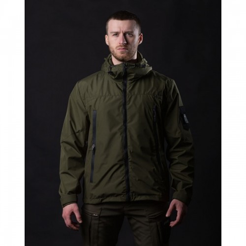 Куртка вітровка Bezet Кентавр XL, оливковий, код: 2024021505052