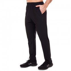 Штани спортивні чоловічі прямі Lidong XL (48-50), чорний, код: LD-2863_XLBK