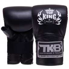 Снарядні рукавички Top King шкіряні XL, чорний, код: TKBMP-OT_XL_BK-S52