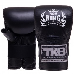 Снарядні рукавички Top King шкіряні XL, чорний, код: TKBMP-OT_XL_BK-S52