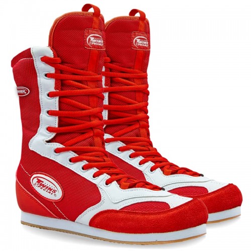 Боксерки замшеві Twins розмір 41 (26,5см), червоний, код: GBS-5056B-40-45R_41R Боксерки замшеві Twins розмір 41 (26,5см), червоний, код: GBS-5056B-40-45R_41R