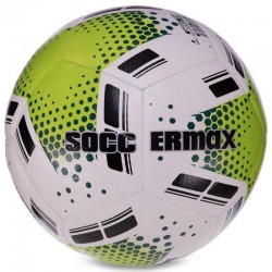М"яч футбольний Habryd Soccermax Fifa №5, білий-жовтий, код: FB-3119_W-S52