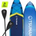 Надувна SUP дошка Tsunami Pro 350 см з веслом T13, код: P-5905973405614