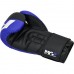 Боксерські рукавиці RDX F4 Boxing Sparring Gloves Hook&Loop 10 унцій, синій-чорний, код: BGR-F4U-10OZ