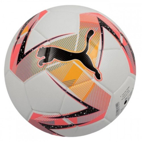 М"яч футзальний Puma Futsal 1 TB FIFA Quality Pro №4, білий-чорний-рожевий, код: 4065449747042