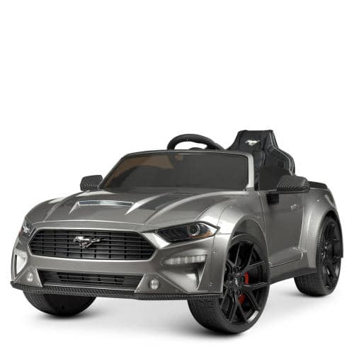 Дитячий електромобіль Bambi Ford Mustang сірий, код: M 4789EBLRS-11-MP