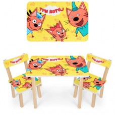 Столик дитячий Bambi з 2-ма стільцями, код: 501-75-MP
