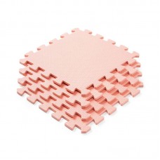 Дитячий килимок-пазл WCG 300х300х10мм, 10 частин, персиковий, код: EVA 30х30х1P10-IF