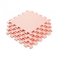 Дитячий килимок-пазл WCG 300х300х10мм, 10 частин, персиковий, код: EVA 30х30х1P10-IF Дитячий килимок-пазл WCG 300х300х10мм, 10 частин, персиковий, код: EVA 30х30х1P10-IF