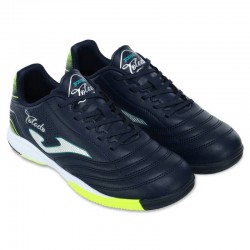 Взуття для футзалу дитяче Joma Toledo JR 35,5-EUR/34,5-UKR, темно-синій-лимонний, код: TOJS2403IN_345DBL
