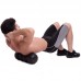 Роллер для йоги и пилатеса массажный FitGo 45см черный, код: FI-3279-S52