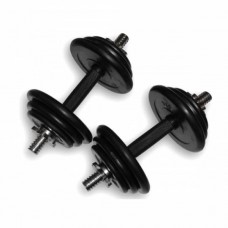 Гантелі набірні Fitnessport DB-01-19 кг, 2x9,5 кг, код: 10104-AX Гантелі набірні Fitnessport DB-01-19 кг, 2x9,5 кг, код: 10104-AX