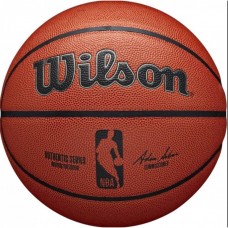 М"яч баскетбольний Wilson NBA Authentic Indoor Outdoor, розмір 7, коричневий, код: 194979030868