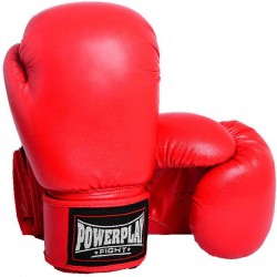 Боксерські рукавиці PowerPlay Red 18oz, код: PP_3004_18oz_Red