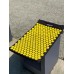 Коврик акупунктурный 4Fizjo Аппликатор Кузнецова Black/Yellow 720x420 мм, код: 4FJ0231