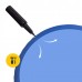 М"яч для фітнесу (фітбол) 4Fizjo 75 см Anti-Burst Blue, код: P-5907739316363