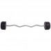 Штанга фіксована вигнута обрезиненная Zelart Rubber Coated Barbell 40 кг, код: TA-2687-40-S52