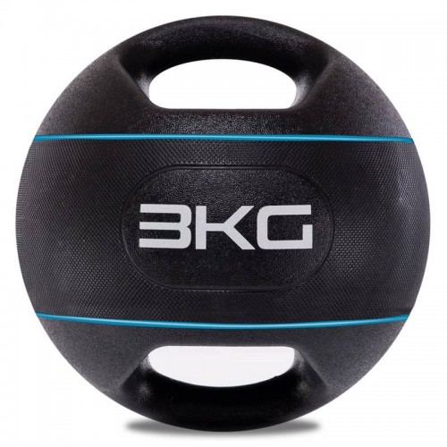 М"яч медичний медбол із двома ручками Zelart 3кг, код: TA-7827-3 М"яч медичний медбол із двома ручками Zelart 3кг, код: TA-7827-3