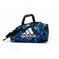 Сумка-рюкзак Adidas Judo (2 в 1) розмір M, 620x310x310 мм, синій камуфляж, код: 15671-623